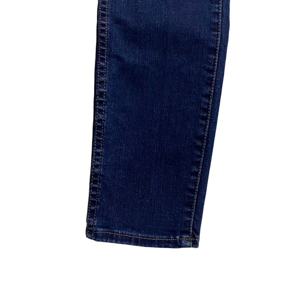 Madewell 10" High Rise Skinny Medium Blue Wash Stretch Whiskers Jeans Denim 24 - Picture 5 of 16